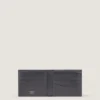 Antigona Stamped Bicolor Wallet in Leather
