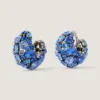 Bold Crystals Clip Earrings in Metal and Crystals Bold Crystals Clip Earrings in Metal and Crystals