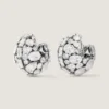 Bold Crystals Clip Earrings in Metal and Crystals Bold Crystals Clip Earrings in Metal and Crystals