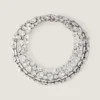 Bold Crystals Torque Necklace in Metal and Crystals Bold Crystals Torque Necklace in Metal and Crystals