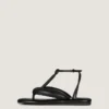 Boudoir Bicolor Thongs in Nappa Leather Boudoir Bicolor Thongs in Nappa Leather
