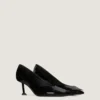 Boudoir Fold Pumps in Patent Leather Boudoir Fold Pumps in Patent Leather