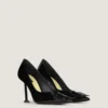 Boudoir Fold Pumps in Patent Leather Boudoir Fold Pumps in Patent Leather