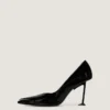 Boudoir Fold Pumps in Patent Leather Boudoir Fold Pumps in Patent Leather