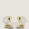 Boudoir Heeled Mules in Nappa Leather with Bow Boudoir Heeled Mules in Nappa Leather with Bow