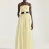 Bustier Evening Dress in Organza Bustier Evening Dress in Organza