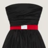 Bustier Evening Dress in Organza Bustier Evening Dress in Organza