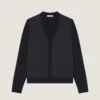 Cardigan in Cotton Knit with Givenchy Paris Jacquard Cardigan in Cotton Knit with Givenchy Paris Jacquard