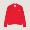 Cardigan in Cotton with Givenchy Paris Gros Grain Cardigan in Cotton with Givenchy Paris Gros Grain