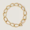 Chain Link Necklace in Metal Chain Link Necklace in Metal