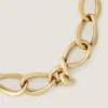 Chain Link Necklace in Metal Chain Link Necklace in Metal