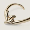 Chain Link Torque Necklace in Metal Chain Link Torque Necklace in Metal