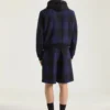 Checked Bermuda Shorts in Wool Checked Bermuda Shorts in Wool