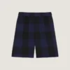 Checked Bermuda Shorts in Wool Checked Bermuda Shorts in Wool