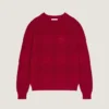 Checked Sweater in Cotton Knit Checked Sweater in Cotton Knit