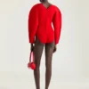 Cocoon Bodysuit in Engineered Knit Cocoon Bodysuit in Engineered Knit