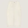Cocoon Cropped Cargo Pants in Cotton and Wool Cocoon Cropped Cargo Pants in Cotton and Wool