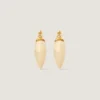 Cocoon Earrings in Metal Cocoon Earrings in Metal