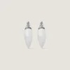 Cocoon Earrings in Metal Cocoon Earrings in Metal