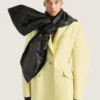 Bow Scarf in Leather