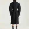 Cocoon Fitted Coat in Wool Cocoon Fitted Coat in Wool
