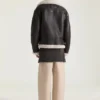 Couture Seam Aviator Blouson in Leather and Shearling Couture Seam Aviator Blouson in Leather and Shearling