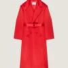 Couture Seam Coat in Satin Couture Seam Coat in Satin