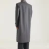 Couture Seam Coat in Wool and Cashmere Couture Seam Coat in Wool and Cashmere
