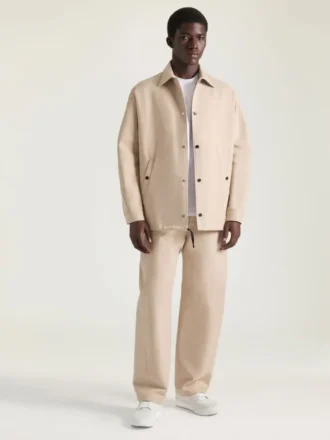 Couture Seam Jacket in Cotton with Givenchy Paris Patch