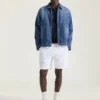 Couture Seam Jacket in Dark Blue Denim Couture Seam Jacket in Dark Blue Denim