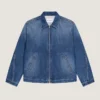 Couture Seam Jacket in Dark Blue Denim Couture Seam Jacket in Dark Blue Denim