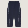 Couture Seam Joggers in Wool with Piping Detail Couture Seam Joggers in Wool with Piping Detail