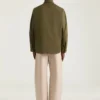 Couture Seam Overshirt in Cotton Givenchy Paris Patch Couture Seam Overshirt in Cotton Givenchy Paris Patch