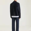 Couture Seam Overshirt in Suede Couture Seam Overshirt in Suede