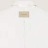 Couture Seam Overshirt in White Denim Couture Seam Overshirt in White Denim