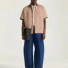Couture Seam Shirt in Cotton with Givenchy Paris Patch