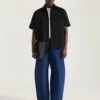 Couture Seam Shirt in Cotton with Givenchy Paris Patch Couture Seam Shirt in Cotton with Givenchy Paris Patch