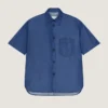 Couture Seam Shirt in Indigo Blue Denim Givenchy Stamp Couture Seam Shirt in Indigo Blue Denim Givenchy Stamp