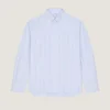 Couture Seam Striped Shirt in Cotton Oxford Couture Seam Striped Shirt in Cotton Oxford