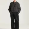 Couture Seam Sweater in Alpaca and Yak Wool Couture Seam Sweater in Alpaca and Yak Wool