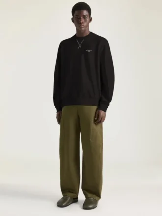 Couture Seam Sweatshirt in Fleece with Givenchy Paris