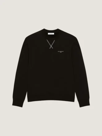 Couture Seam Sweatshirt in Fleece with Givenchy Paris