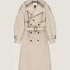Couture Seam Trench Coat in Cotton Couture Seam Trench Coat in Cotton