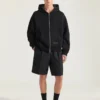 Couture Seam Zipped Hoodie in Scuba Couture Seam Zipped Hoodie in Scuba