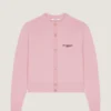 Cropped Cardigan in Wool and Cashmere Cropped Cardigan in Wool and Cashmere