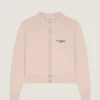 Cropped Cardigan in Wool and Cashmere Cropped Cardigan in Wool and Cashmere