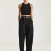 Cropped Tank Top in Cotton with Givenchy Paris Print Cropped Tank Top in Cotton with Givenchy Paris Print