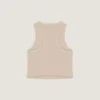 Cropped Tank Top in Cotton with Givenchy Paris Print Cropped Tank Top in Cotton with Givenchy Paris Print