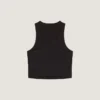 Cropped Tank Top in Cotton with Givenchy Paris Print Cropped Tank Top in Cotton with Givenchy Paris Print