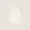 Cropped Top in Knit with Embroidered Pearls Cropped Top in Knit with Embroidered Pearls